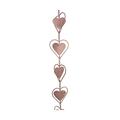 Stiwee Steel Leaf Rain Chain Metal Garden Art Gift For Mom Gutters Rain Catcher For Downspout With Adapter Thick Iron Flower Cups Garden Decor Wind Chime Home Decor