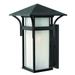 1 Light Extra Large Outdoor Wall Lantern in Transitional-Craftsman-Coastal Style 13 inches Wide By 20.5 inches High-Satin Black Finish-Led Lamping