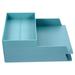 Stackable Document Storage Box Shelf Penholder Desktop Paper File Abs Student