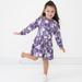 Sugar Plum Floral Long Sleeve Drop Waist Dress - 12-18 months