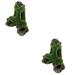 2 Pack Fish Tank Decoration Ornament Fish Tank Tree Cave Frogs Decor Aquarium Moss Decoration