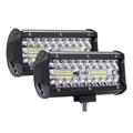 High Bright 40000LM Work Light LED 3 Rows Bar Driving SUV Trucks V3 Lamp H6Z3