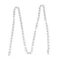 Necklace Extension Tails for Jewelry DIY Long Chain Link Chain DIY Stainless Steel Cross Chain Square Line Long O Word Chain Square Line Accessories