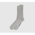 Birkenstock Cotton Slub Sock M Grey White, 8-9.5
