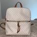 Michael Kors Bags | Michael Kors Rhea Zip Medium Slim Signature Beckpack | Color: Cream/Tan | Size: Os