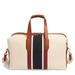 J. Crew Bags | J.Crew Oar Stripe Canvas Weekender Bag | Color: Cream/Tan | Size: Os