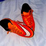 Nike Shoes | Nike Hypervenom Phelon Tf Soccer Indoor Hyper Crimson | Color: Orange/White | Size: 7