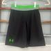 Under Armour Bottoms | Boys Under Armour Performance Shorts Size Youth Xs Extra Small | Color: Gray/Green | Size: Xsb
