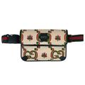 Gucci Bags | Gucci Limited Edition 100th Anniversary Jacquard Belt Bag | Color: Cream/Green | Size: Os