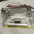 Coach Bags | Basically New Beautiful White Leather Coach Purse. | Color: Pink/White | Size: Os