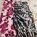 Lularoe Pants & Jumpsuits | Lularoe Tc Leggings (2 Pair) Bca & Tie Dye | Color: Black/Pink | Size: Tc