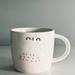 Anthropologie Dining | Hinkleville Handmade X Anthropologie, Aesthetic Snoozy Face Coffee Mug | Color: Gold/Pink | Size: Os