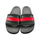 Gucci Shoes | Gucci Authentic Unisex Sport Slides Green, Red And Black Made In Italy Size 41 | Color: Black/Green/Red | Size: 41eu