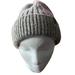 American Eagle Outfitters Accessories | American Eagle Outfitters Wool Blend Knit Beanie Brown Cream Unisex Hat Fall Sm | Color: Brown/Cream | Size: Os