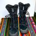 Columbia Shoes | Columbia Black Leather Waterproof Snow Boots | Color: Black | Size: 7