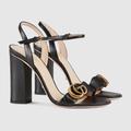 Gucci Shoes | Gucci Leather Sandals | Color: Black/Gold | Size: 11.5