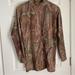 Under Armour Shirts | Men's Under Armour Mock Neck Green/Brown Base Layer Realtree Camo Shirt Size Xl | Color: Brown/Green | Size: Xl