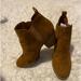 Anthropologie Shoes | Dolce Vita Brown Suede Chelsea Boot Anthropologie 7.5 Booties 0109 | Color: Brown | Size: 7.5