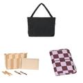 LÄSSIG Bundle Baby Wickeltasche Shopper mit Kinderwagenbefestigung+ Kinderwagenorganizer + Windeltasche mit Wickelunterlage