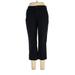 Croft & Barrow Casual Pants - High Rise: Black Bottoms - Women's Size 10