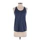 Lululemon Athletica Active Tank Top: Blue Print Activewear - Women's Size 4