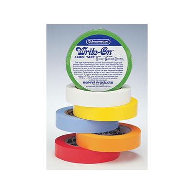 Bel-Art Write-On Label Tape SCIENCEWARE F134630600 Tape Rolls With 7.6 Cm 3" Dia. Core
