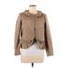 J.Crew Jacket: Short Tan Print Jackets & Outerwear - Women's Size 6