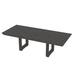 August Grove® Bartholow Rectangular 98.03" L x 42" W Wood in Gray | 30 H x 98.03 W x 42 D in | Wayfair A2850B05EB8E4552BF27C091354967D7