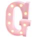 The Holiday Aisle® Metal Ceiling Letter G Glow Wall 9 Inch (Light ) in Pink | 9 H x 6.75 W x 2 D in | Wayfair A33E05EE747043298140A0442CC5EAA1