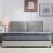 Queen Medium 10" Foam Mattress - The Twillery Co.® Imelda Polyurethane Sofa Bed & Box Spring | 80 H x 60 W 10 D in Wayfair