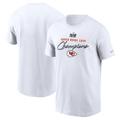 Men's Nike White Kansas City Chiefs Super Bowl LVIII Champions Classic T-Shirt