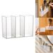 Ikohbadg Cosmetic Household Small Items Storage Box Wall Mounted Divider Box