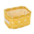 Clearance 50% ZKCCNUK Storage Canvas Storage Bins Basket Organizers Foldable Fabric Cotton Linen Storage Bins For Makeup Book Baby Toy Basket Storage Containers for Home
