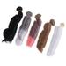 5pcs Wigs Heat Resistant Hair Wefts DIY Puppet Making Hair Hair Extension Curly Wigs Color 1