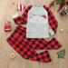 Coopserbil Pajamas Kids Christmas Pajamas Letter Girls Pajamas Organic Cotton Christmas Pajamas For Kids