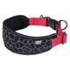 Rukka® Cube Soft collar, red/black Size M: 30-50cm neck circumference, B25mm dog