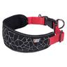 Rukka® Cube Soft collar, red /black Size S: 30-40cm neck circumference, B20 mm dog