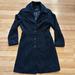 Nine West Jackets & Coats | Nine West Wool Blend Long Coat | Color: Black | Size: 8