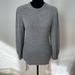 Anthropologie Sweaters | Anthropologie Pepin Gray 100% Baby Alpaca Knit Side Braided Sweater Euc Size S | Color: Gray | Size: S