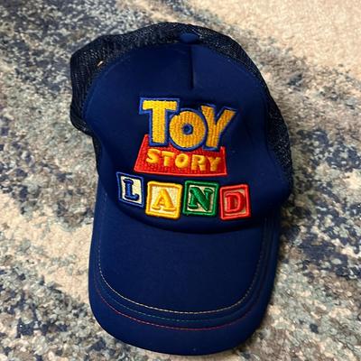 Disney Accessories | Disney Parks Hollywood Studios Toy Story Land Trucker Snapback Kids Hat | Color: Blue | Size: Osbb