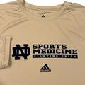 Adidas Shirts | Adidas Notre Dame Sports Medicine Long Sleeve Shirt 2xl | Color: Yellow | Size: Xxl