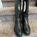 Coach Shoes | Coach Women's Black Knee High Leather Boots | Color: Black | Size: 9