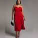 Anthropologie Dresses | Anthropologie Mare Mare Slim Midi Dress Size 3x Z565 | Color: Red | Size: 3x