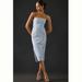 Anthropologie Dresses | Anthropologie Strapless Slim Midi Dress Soft French Blue Size 00 | Color: Blue | Size: 00