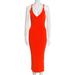 Michael Kors Dresses | Beautiful Michael Kors Midi Dress Orange Small | Color: Orange | Size: S