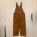 Carhartt One Pieces | Carhartt Kids Canvas Overall Quilt-Lined | Color: Brown | Size: 4