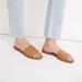 Madewell Shoes | Nwt Madewell Boardwalk Post Slide Sandal | Color: Brown/Tan | Size: 7.5