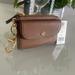 Tory Burch Bags | New, Emerson Zip Card Case | Color: Brown/Tan | Size: Os
