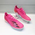 Adidas Shoes | Adidas X Ghosted.1 Tf Shock Pink Fw6963 Turf Soccer Cleats Sz 9 | Color: Black/Pink | Size: 9