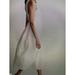 Madewell Dresses | Nwt Madewell Cut Out Back Empire Midi Dress Size 12 | Color: White | Size: 12